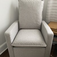 Cali pillowback best sale swivel glider